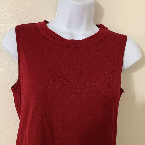 Vintage Y2K Party Rave Sparkly Knit Club Party Going Out Sleeveless Top S Fall - Picture 2 of 7
